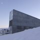 The entrance to the Svalbard Global Seed Vault.